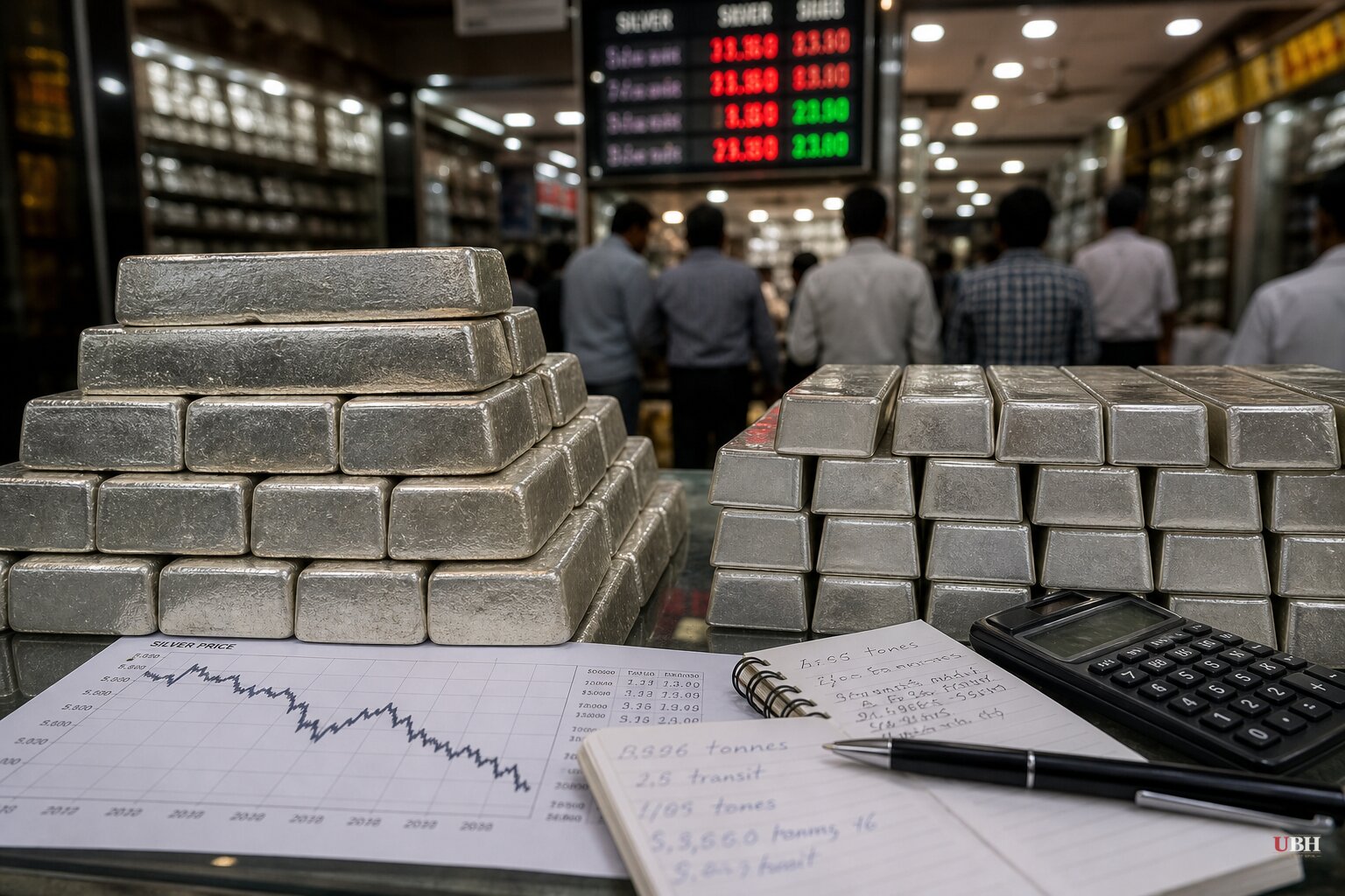 Silver Falls 40% From January Peak, but Indian Buyers Still Won't Bite
