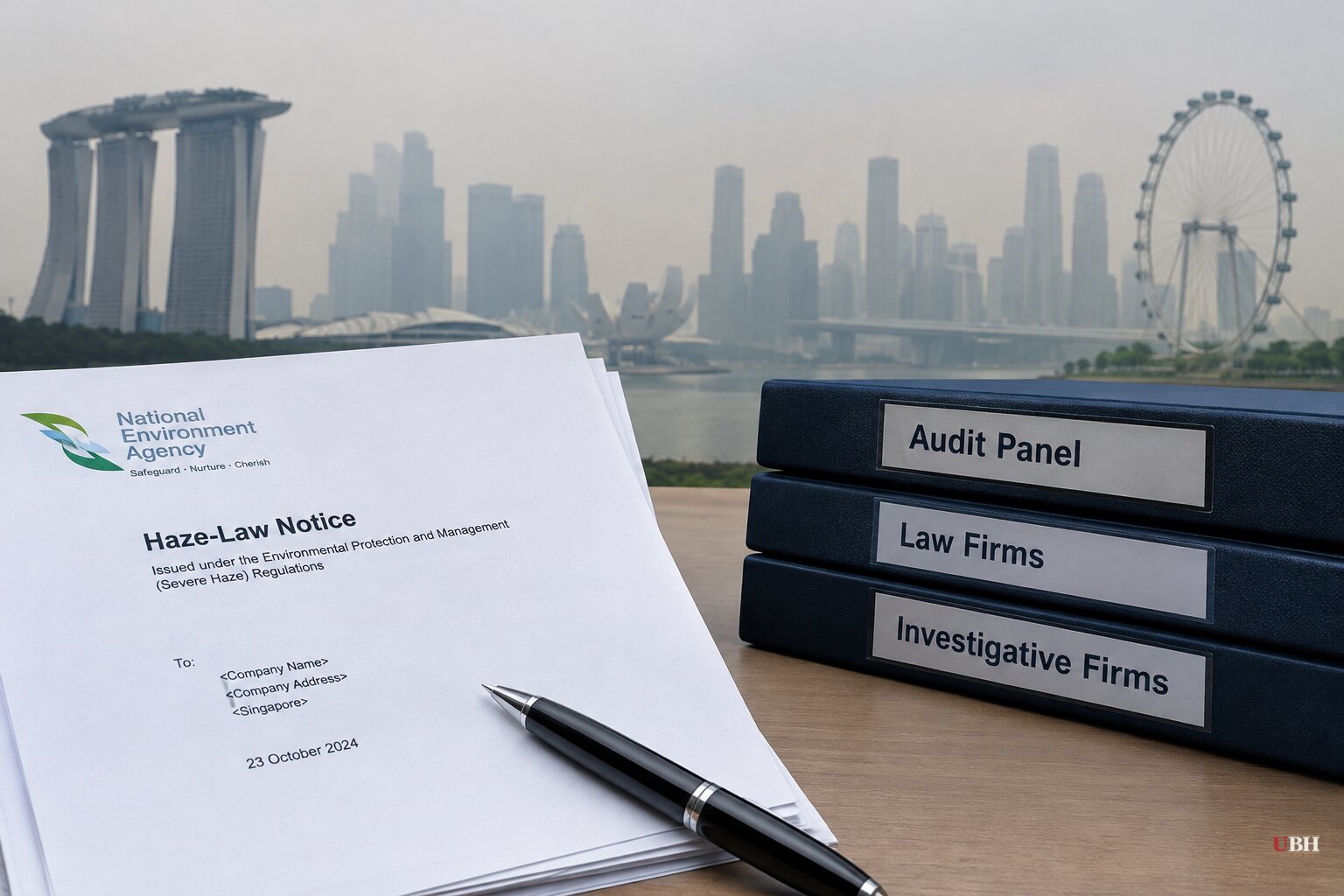 Singapore Issues Haze-Law Notices to 10 Local Firms and Sets Up Expert Panel to Audit Them