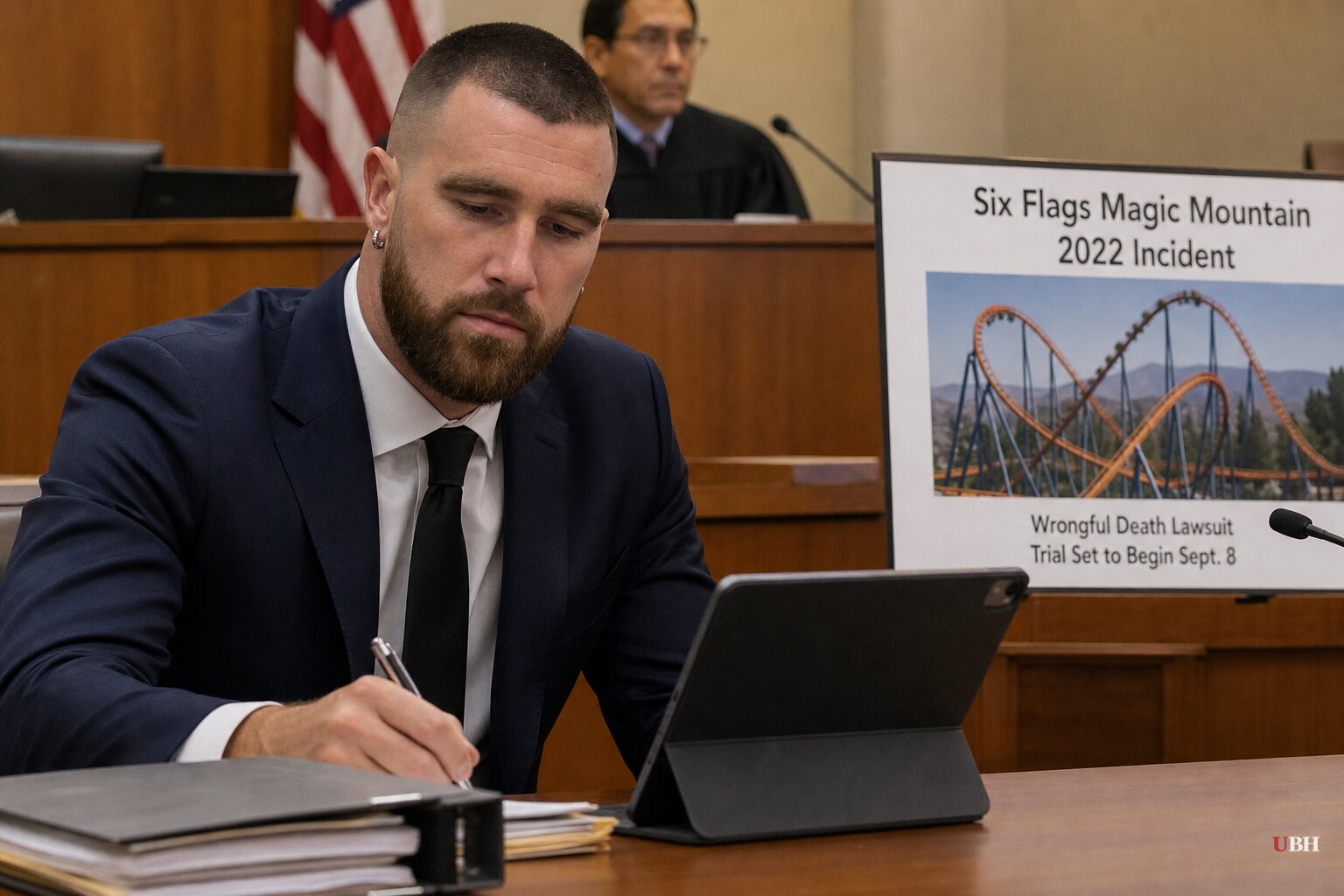 Six Flags Wrongful Death Trial Set to Open Sept. 8, Putting Travis Kelce's Reported Investment in the Spotlight