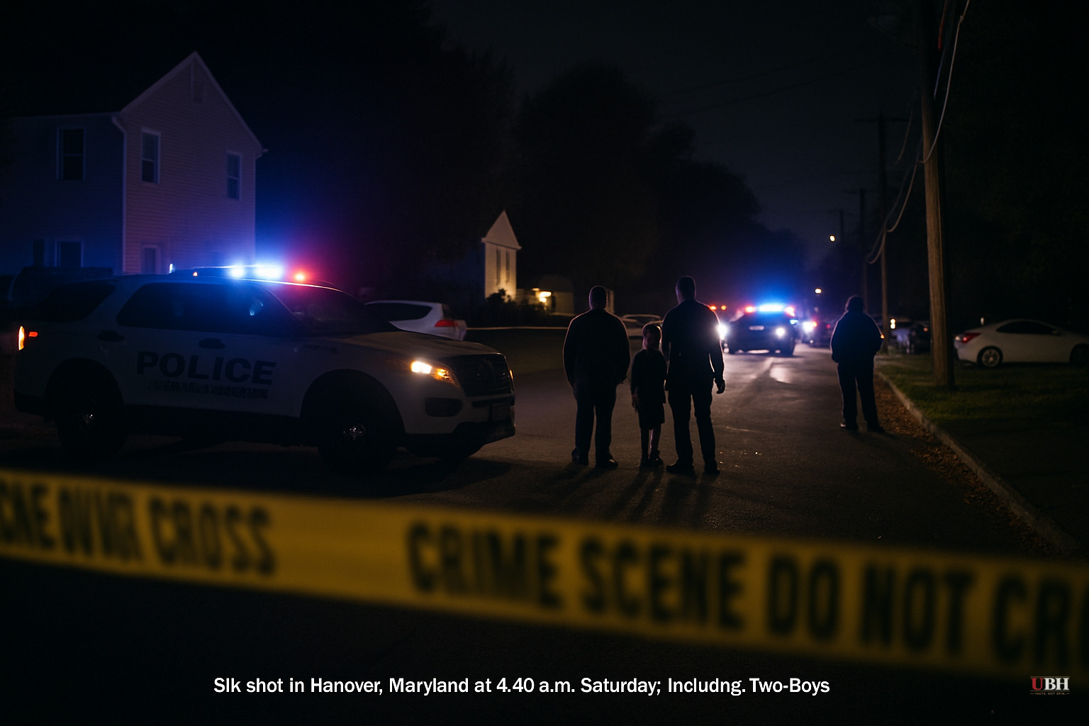 Six Shot in Hanover, Maryland at 4:40 a.m. Saturday, Including Two Boys. No Arrests Made.