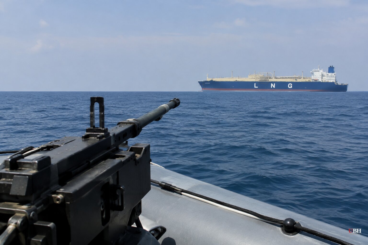 Small Boat Fires Two Shots at LNG Tanker 140 Miles Off Yemen, Armed Guards Fire Back
