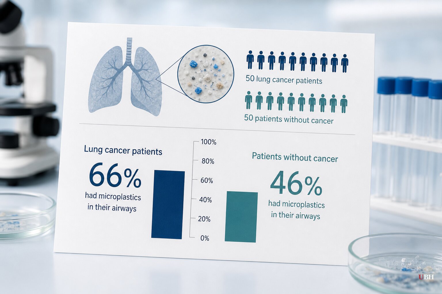 Small Greek Study Finds More Microplastics in Lungs of Cancer Patients, But Can't Say Why