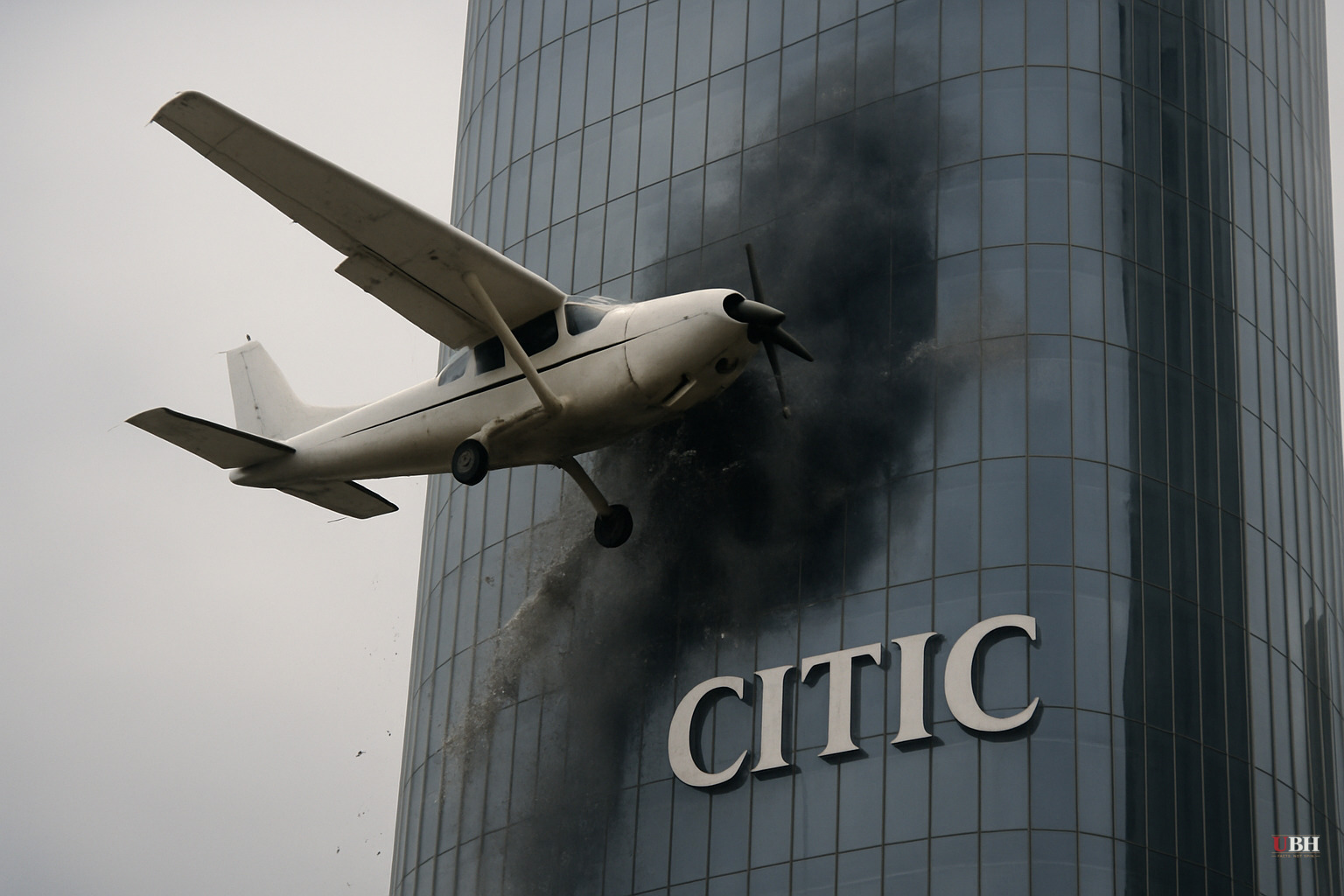 Small Plane Strikes Beijing's Tallest Skyscraper, Triggering Evacuations and a Chinese Media Blackout