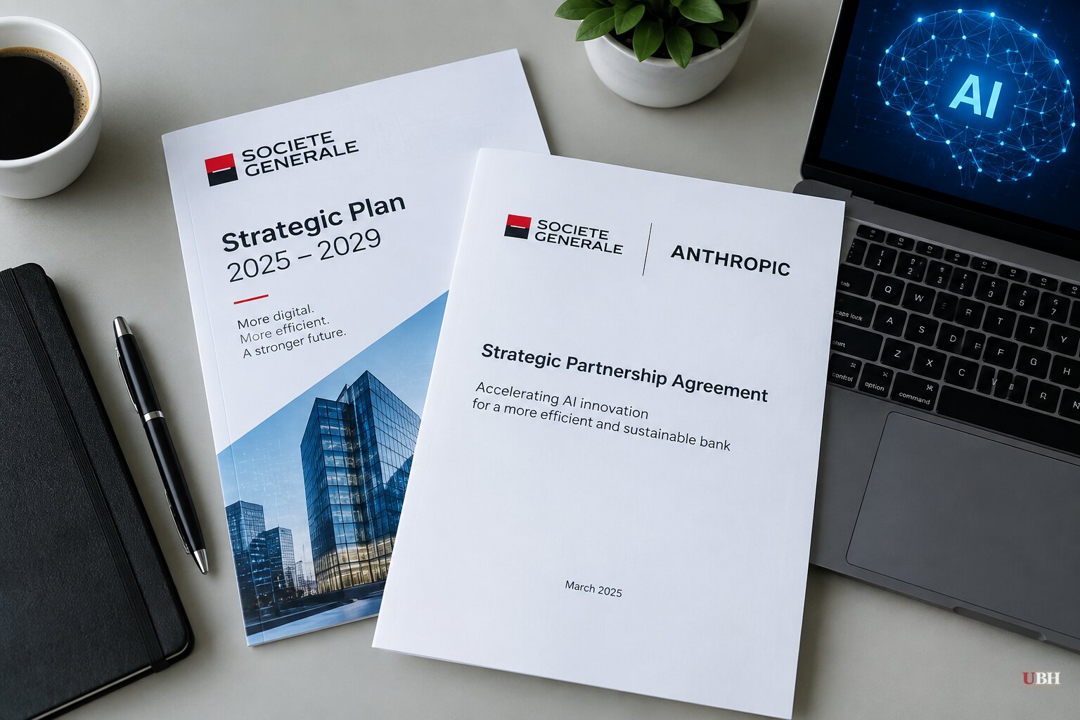 Societe Generale Unveils €1.9 Billion AI Cost-Cutting Plan Through 2029, Signs Deal With Anthropic