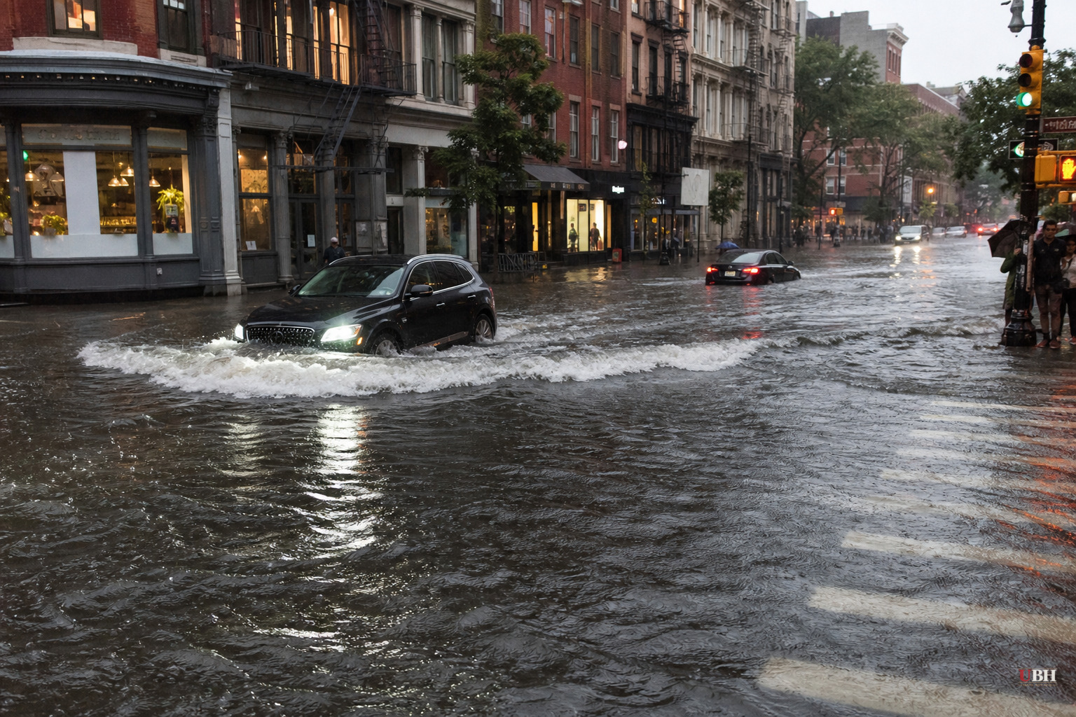 Soho Streets Turn Into Rivers as Flash Flooding Slams NYC, Grounds Flights at Three Airports