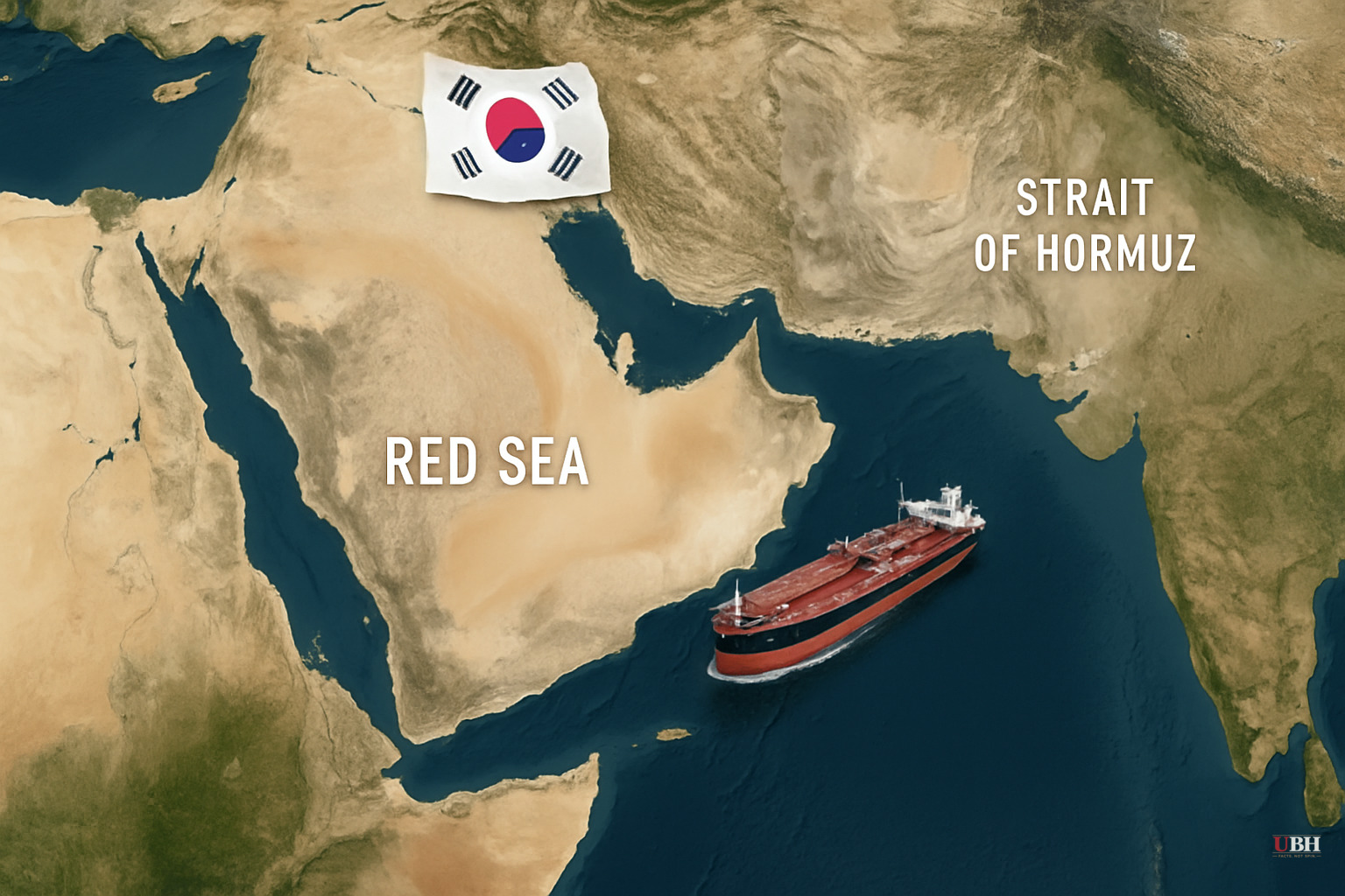 South Korea Sends 14th Oil Tanker Through Red Sea to Avoid Blocked Strait of Hormuz