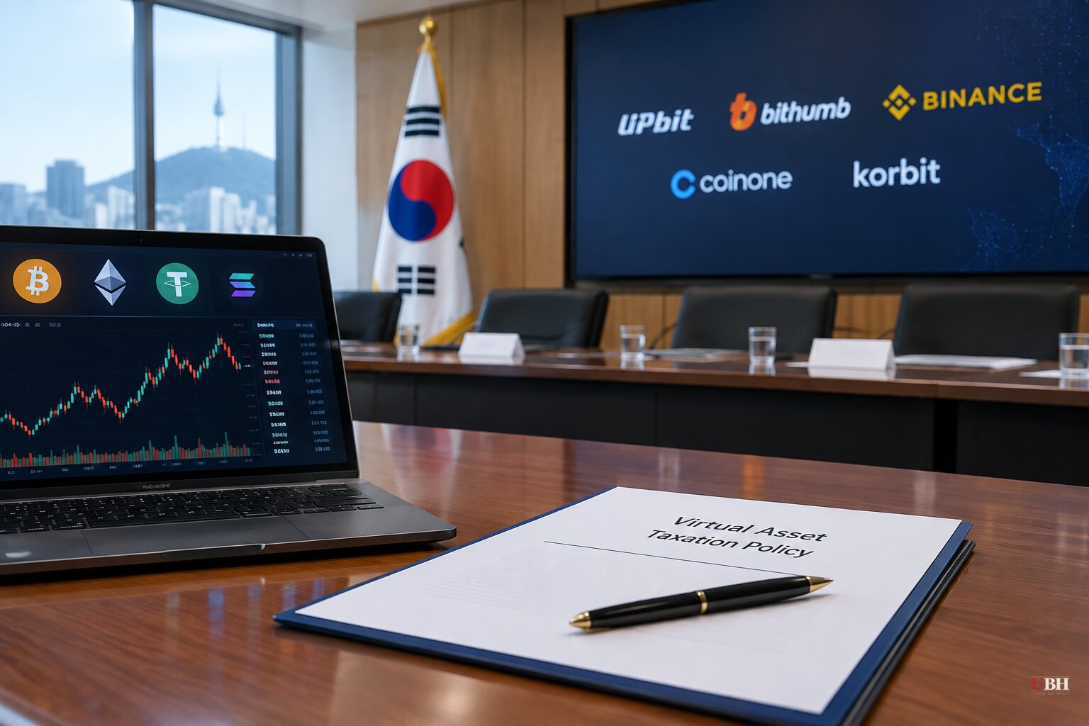 South Korea to Meet Five Crypto Exchange CEOs Oct. 20 as Bill Seeks to Push 22% Tax to 2029