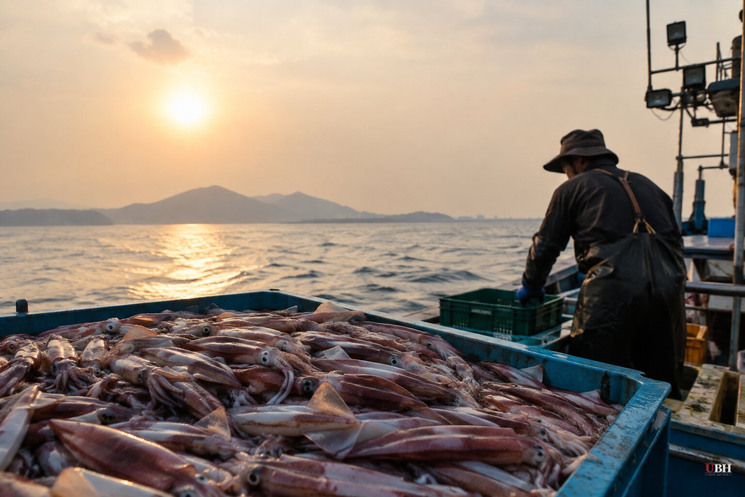 South Korean Study: East Sea Squid Fishery Projected to Hit Zero Catch by Mid-2040s No Matter What Emissions Do