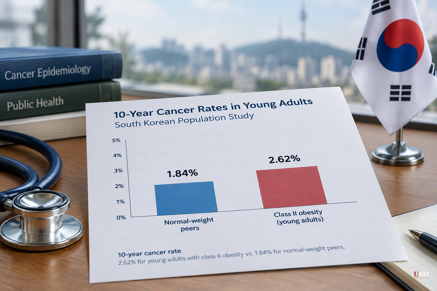 South Korean Study: Young Adults With Obesity Had Higher 10-Year Cancer Rates, With Modest Absolute Risk