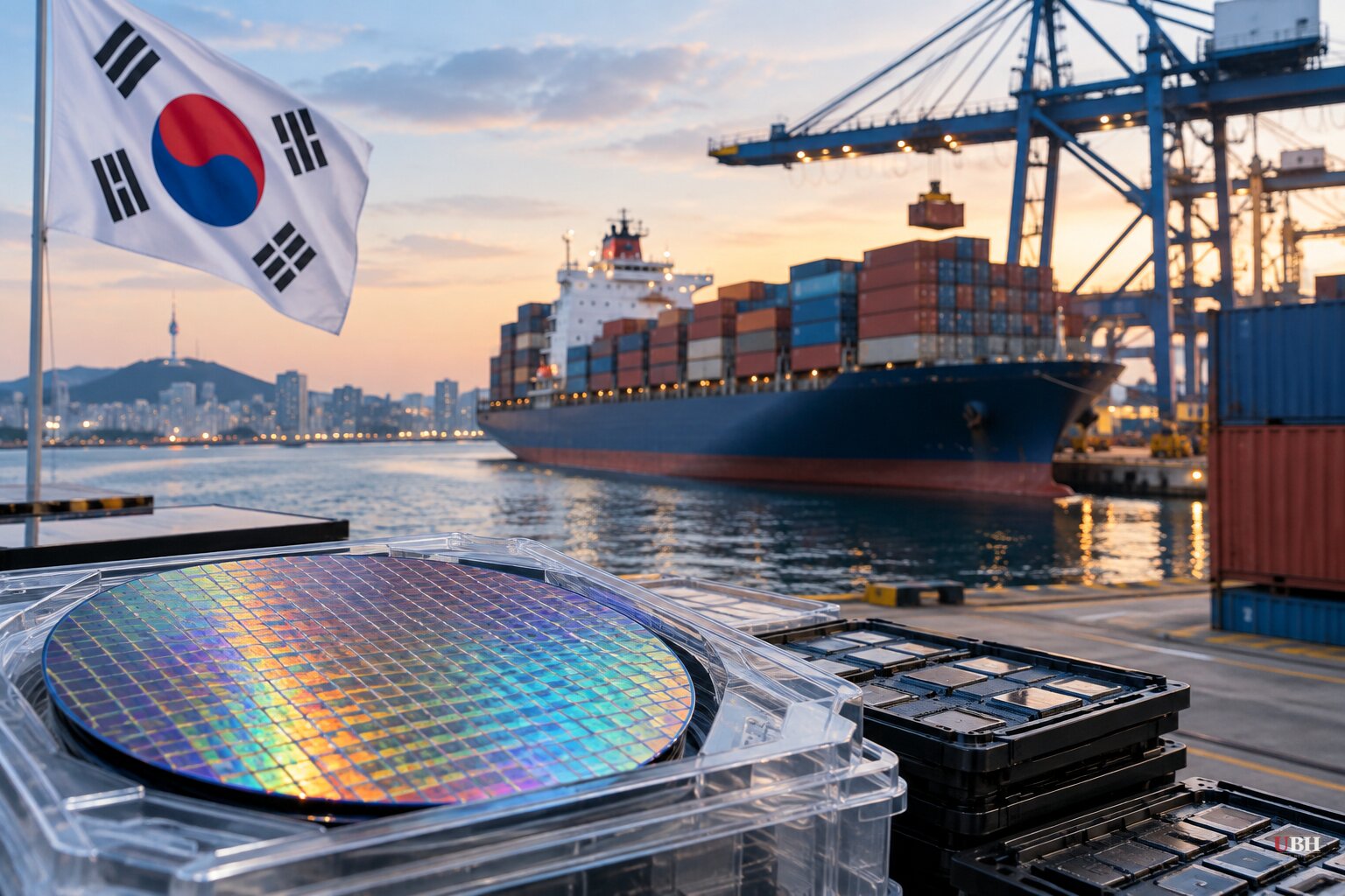 South Korea's Chip Exports Hit Record 47% Share of Trade as AI Demand Pushes Country Toward $1 Trillion