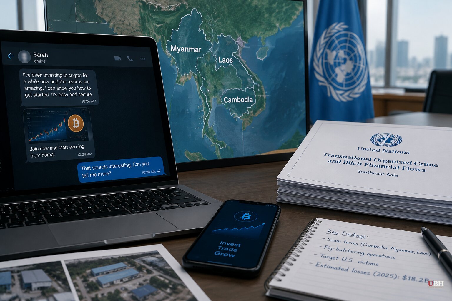 Southeast Asian Scam Farms Cost Americans $18.2 Billion in 2025, UN Officials Say