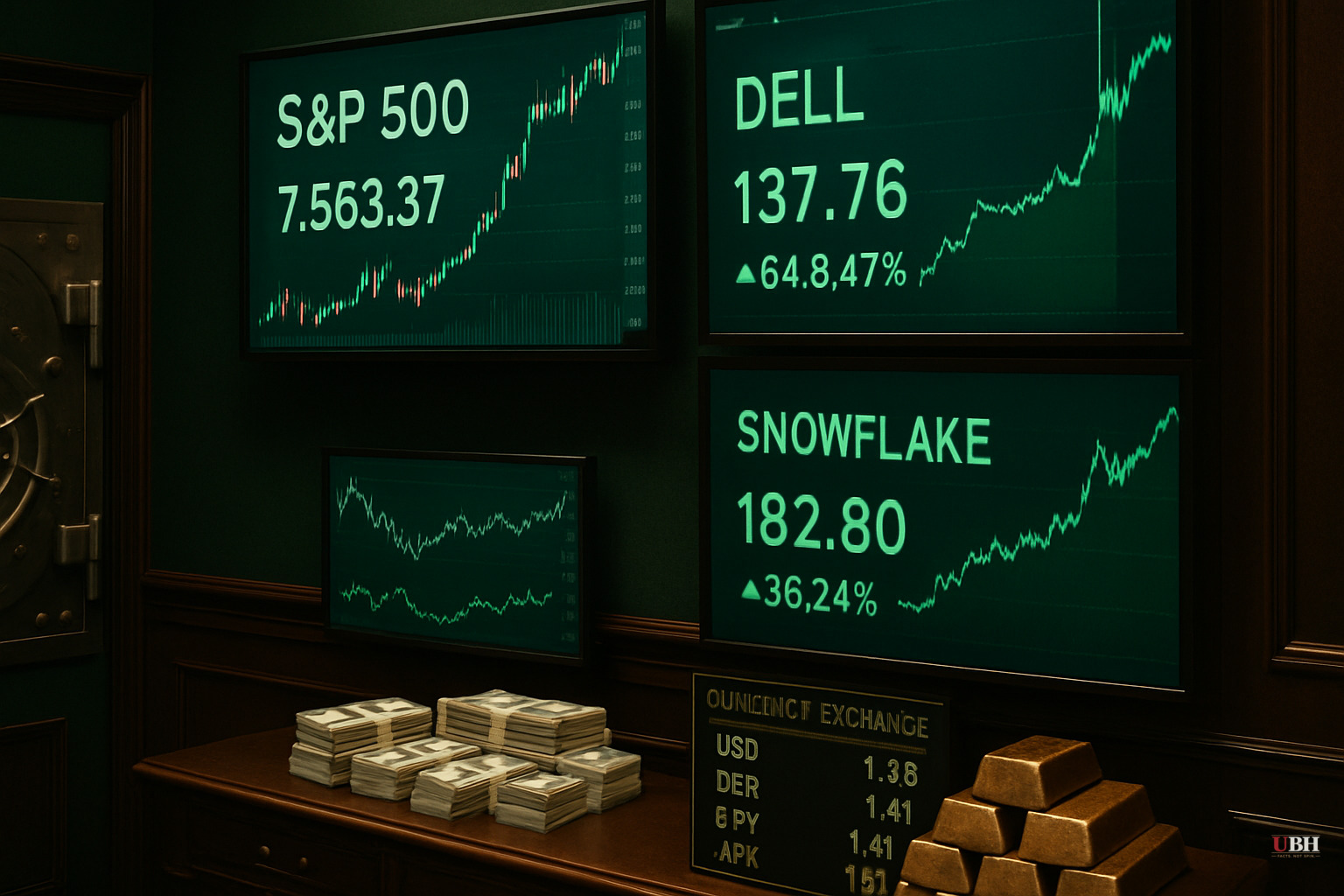 S&P 500 Hits 7,563 as Dell Posts 88% Revenue Jump, Snowflake Surges 36%, and US-Iran Ceasefire Deal Emerges