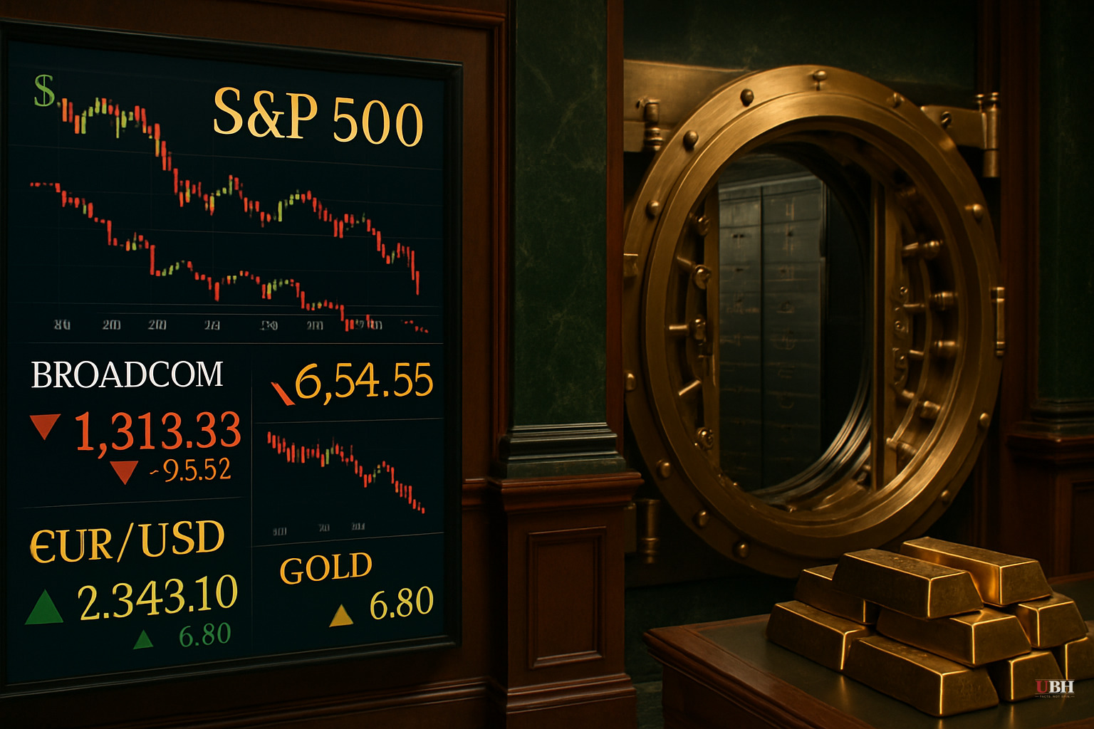 S&P 500 Snaps 9-Day Win Streak: Broadcom Miss, Iran Escalation, and a Rate Hike Scare Hit Markets Hard