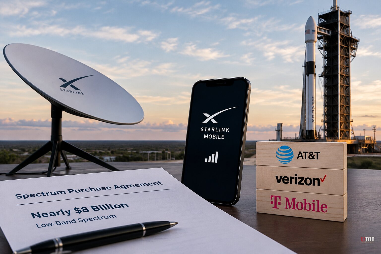 SpaceX Agrees to Buy Nearly $8 Billion in Low-Band Spectrum for Starlink Mobile Carrier Plan; Deutsche Telekom CEO Pushes Back