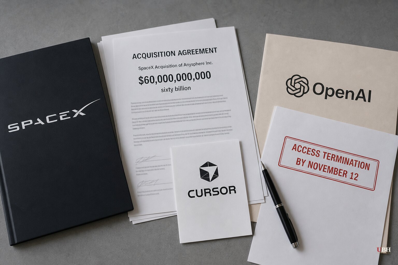SpaceX Closes $60 Billion Purchase of Cursor Maker Anysphere, OpenAI Moves to Cut Off Its Models by November 12