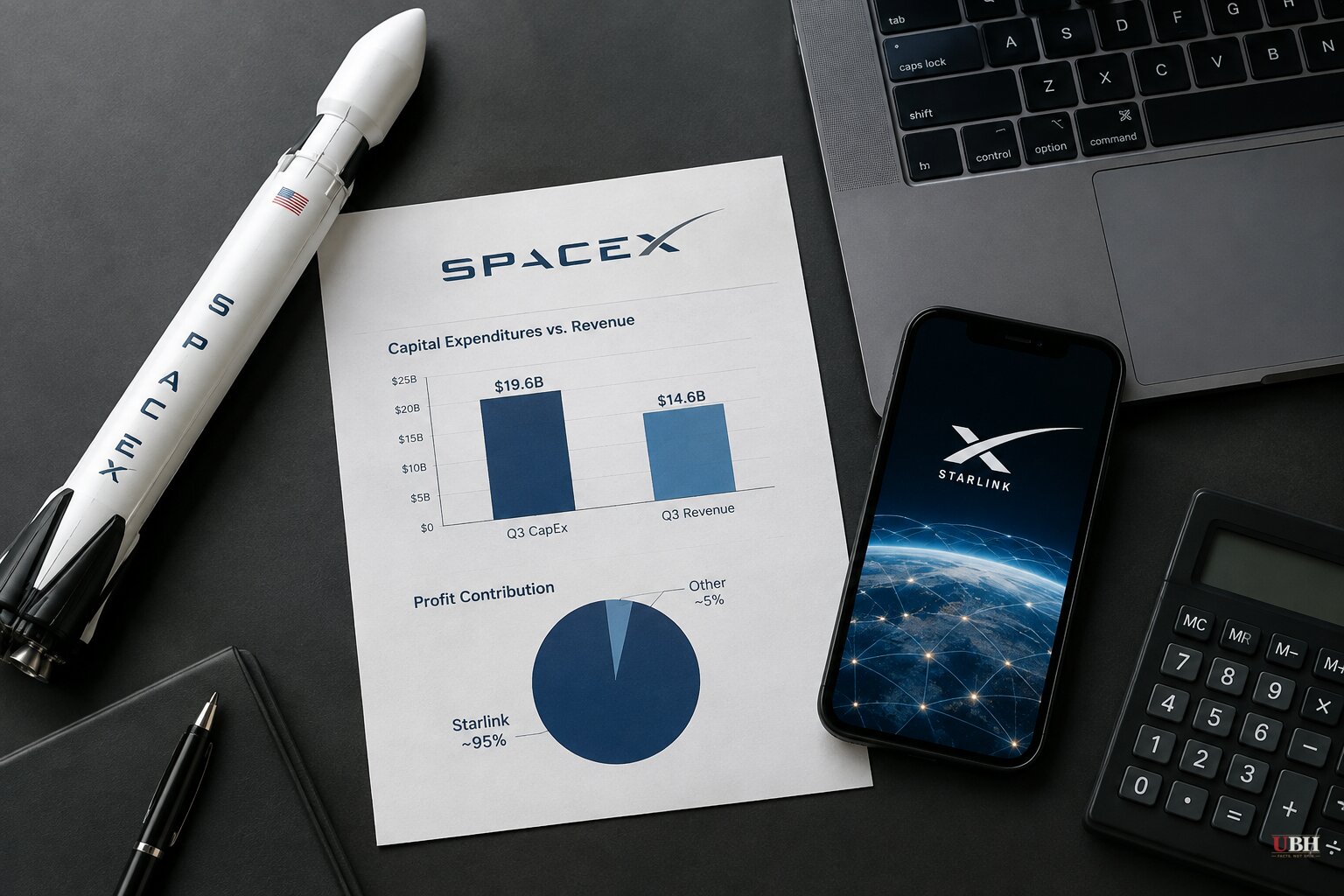 SpaceX Spent $19.6 Billion on Capex in Q3, More Than Its $14.6 Billion in Revenue