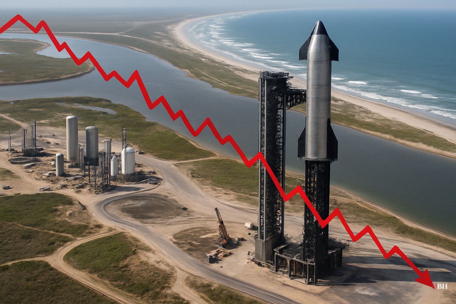SpaceX Stock Down 23% Since Nasdaq-100 Debut as Starship Test Flight Aborted