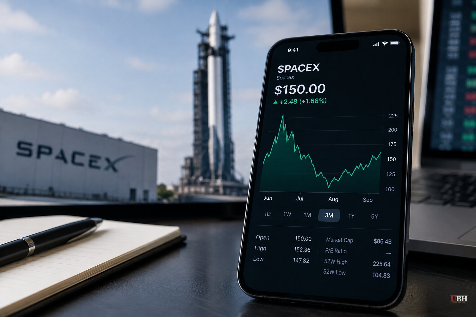 SpaceX Stock Has Round-Tripped From $225 to $105 and Back to $150 Since Its June IPO
