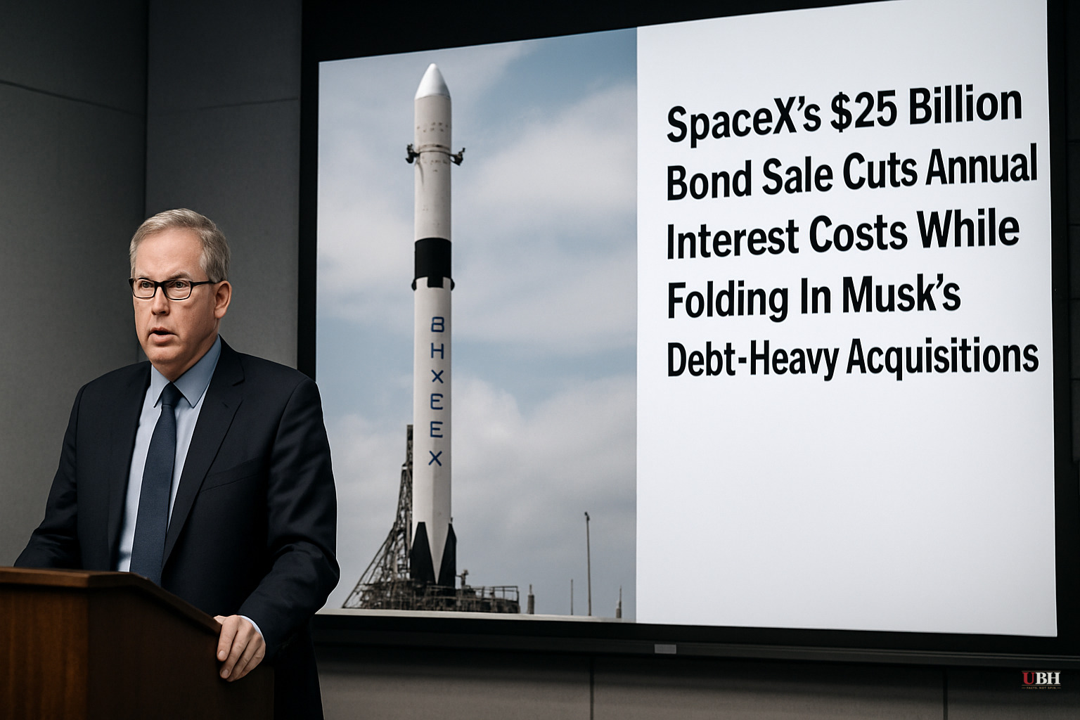 SpaceX's $25 Billion Bond Sale Cuts Annual Interest Costs While Folding In Musk's Debt-Heavy Acquisitions