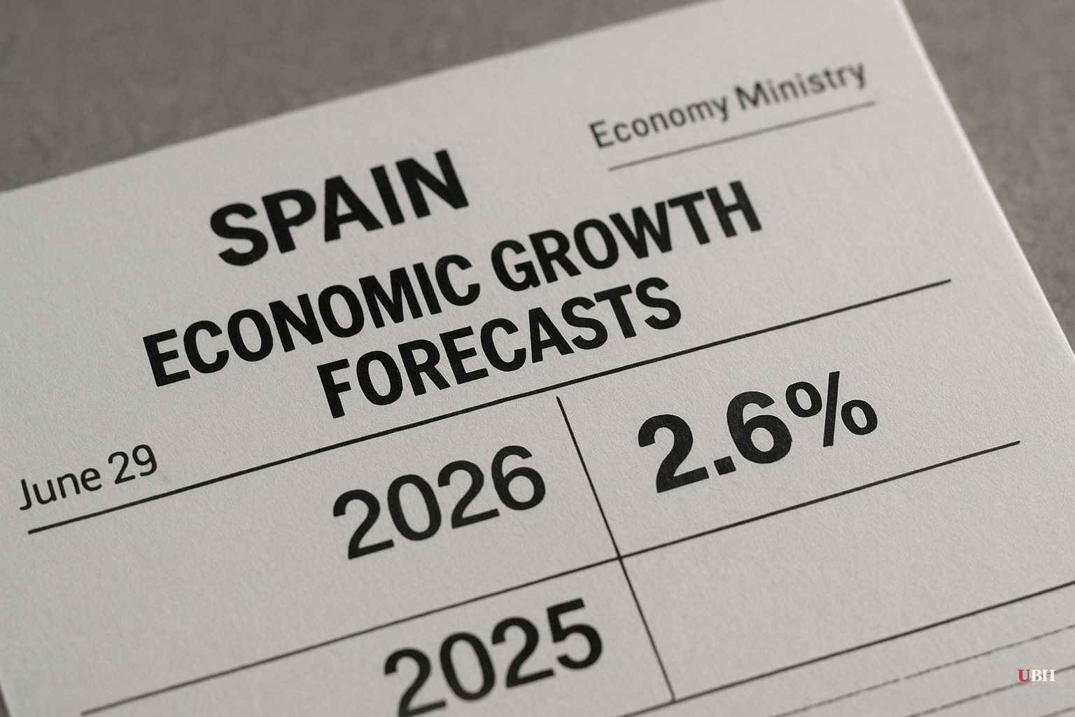 Spain Raises 2026 Growth Forecast to 2.6%, Nearly Triple the Eurozone Average