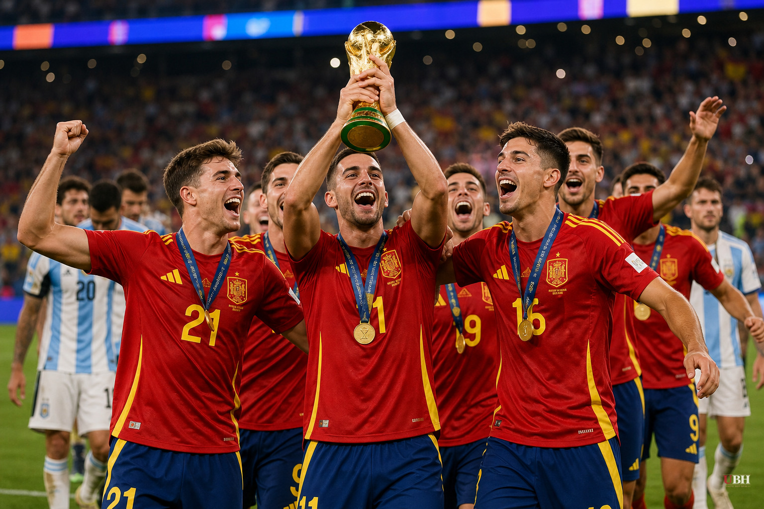 Spain Wins 2026 World Cup, Beating Argentina 2-1 in Extra Time as Record 48-Team Tournament Closes