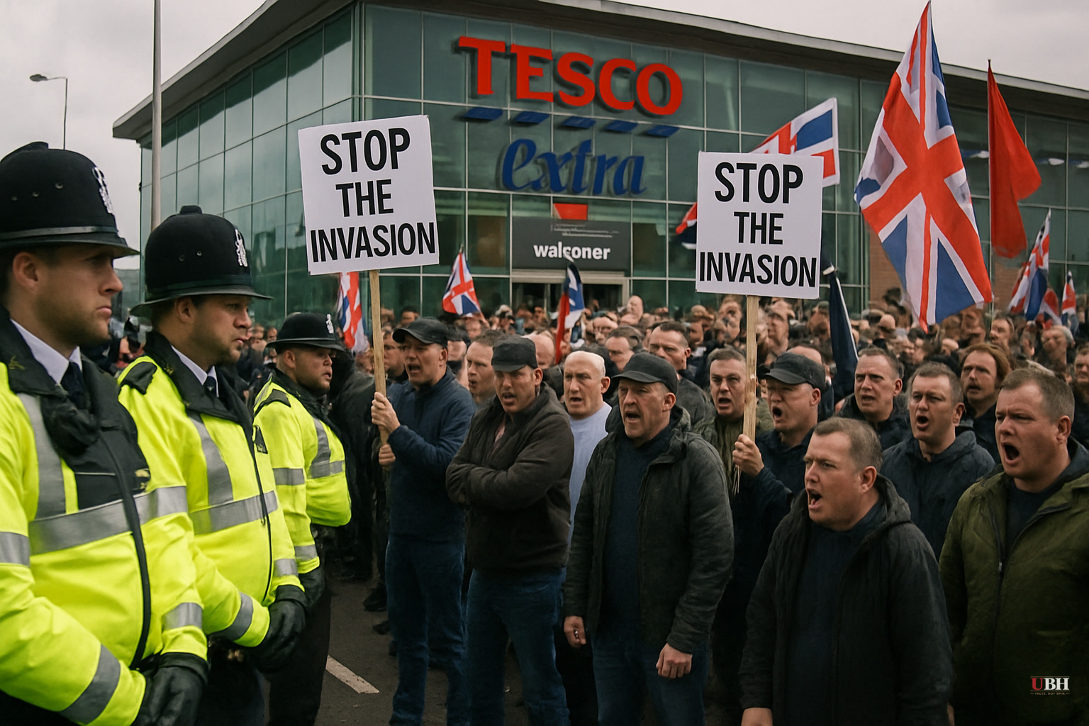 Stabbing by Sudanese Asylum Seeker in Belfast Triggers Riots and Street Protests Across the UK