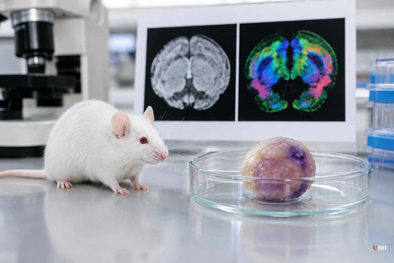 Stanford Team Grows Human Brain Tissue Inside Mice, Filling Over 90% of the Cortex