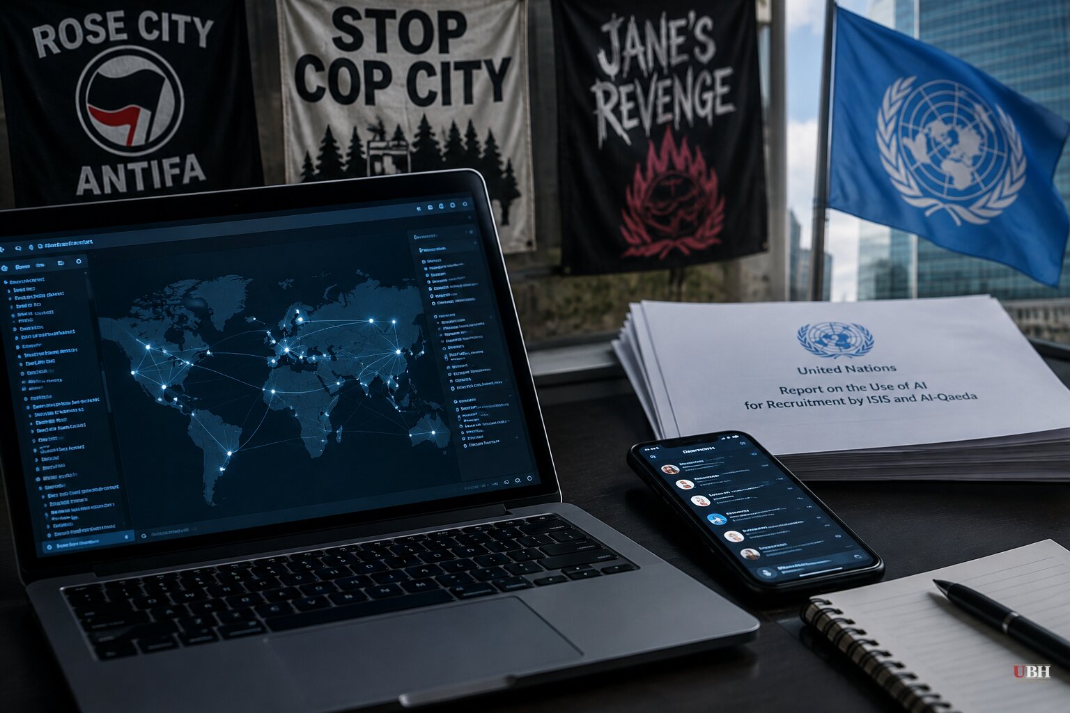 State Department Links Italian Tech Collective to Antifa and Jane's Revenge, While UN Report Warns ISIS and Al-Qaeda Use AI to Recruit Women and Children