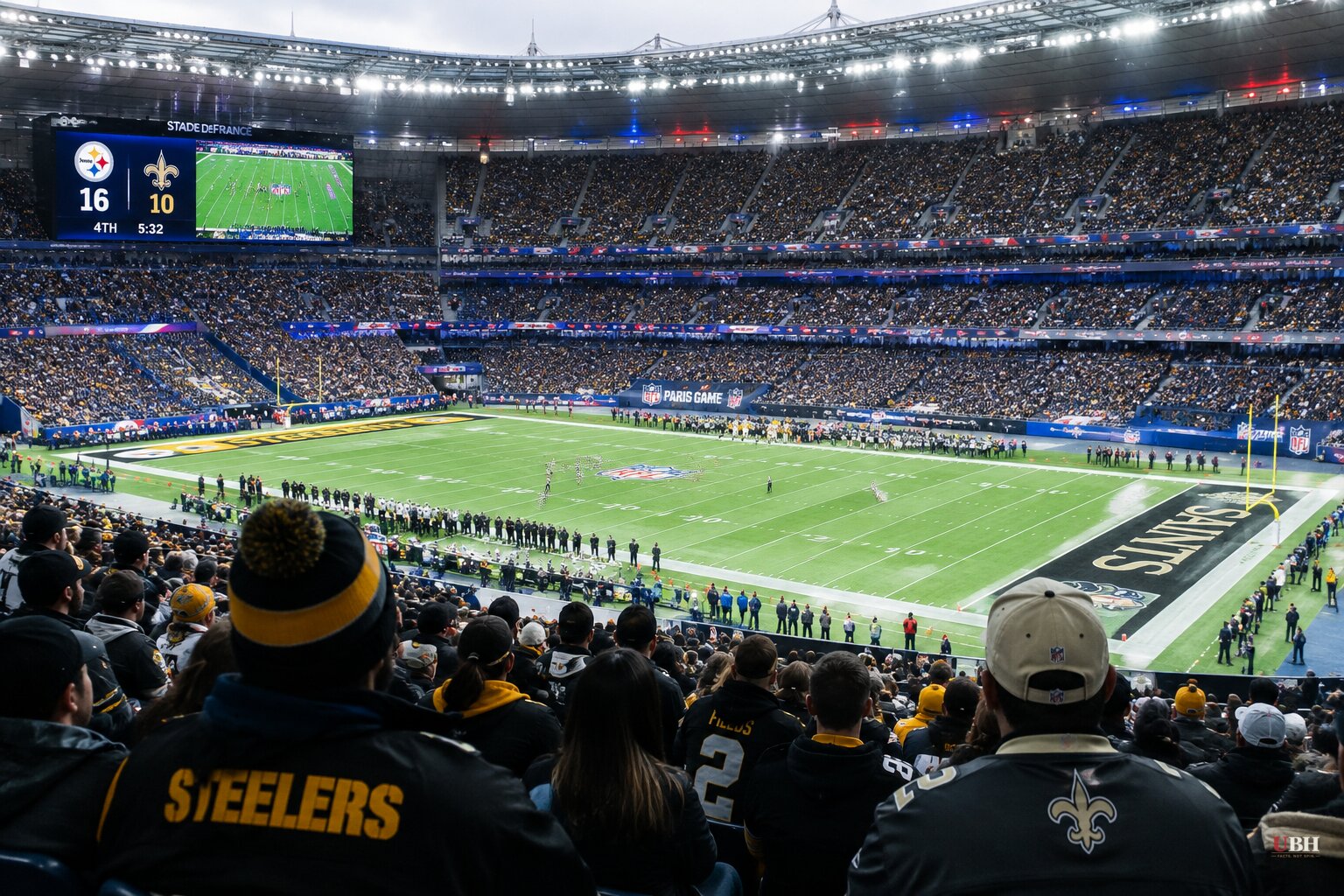 Steelers Beat Saints 16-10 in NFL's First France Game, 78,488 Attend Despite Calls From Trump and Others to Postpone