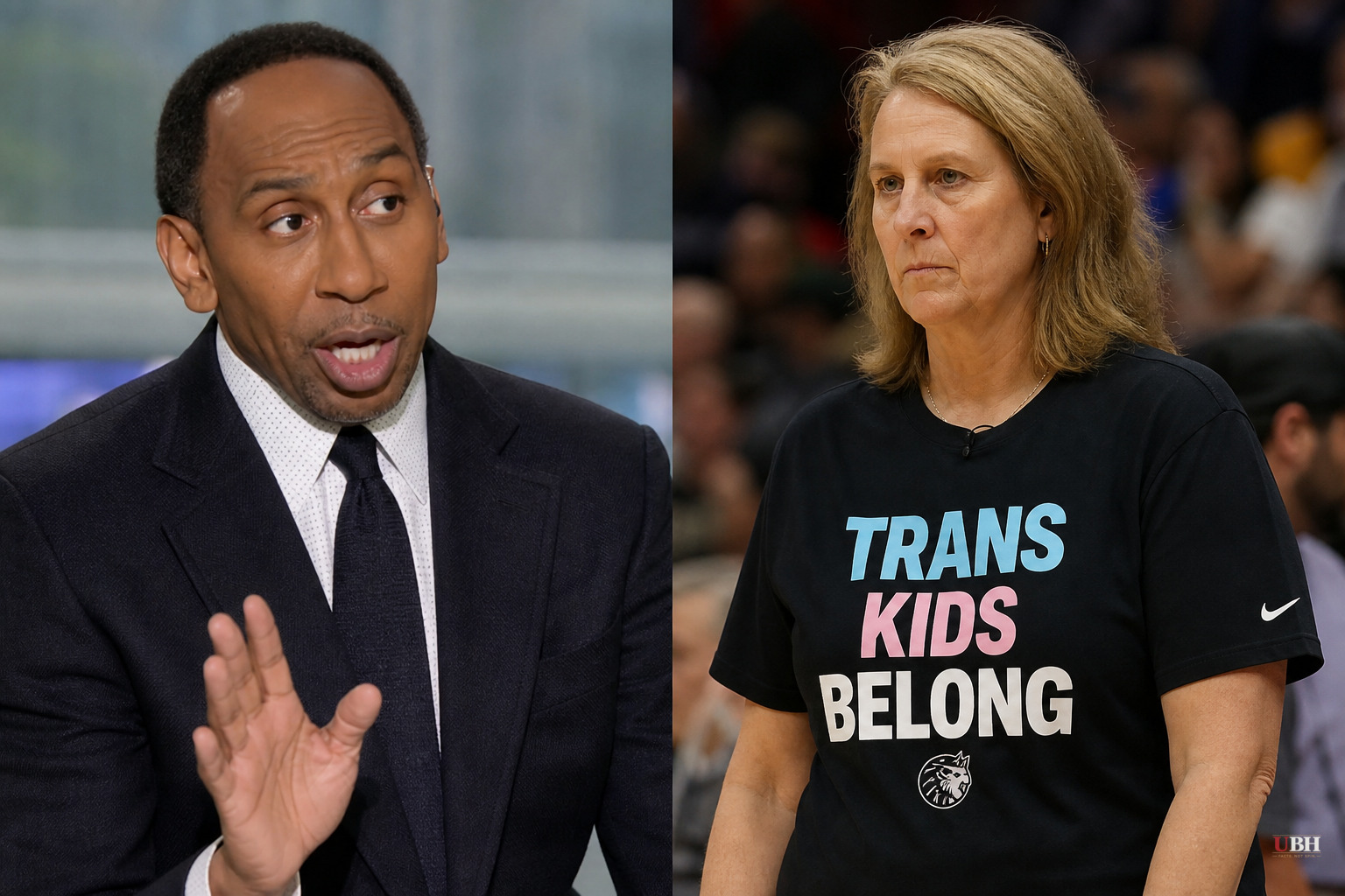 Stephen A. Smith Calls Cheryl Reeve's 'Trans Kids Belong' Shirt 'Irresponsible'