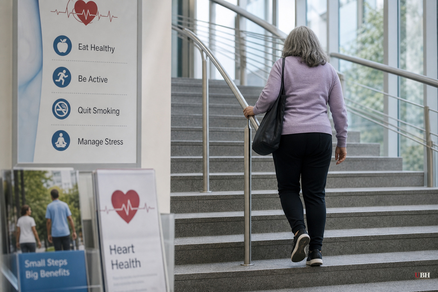 Study of 480,000 People Links Stair Climbing to 39% Lower Cardiovascular Death Risk
