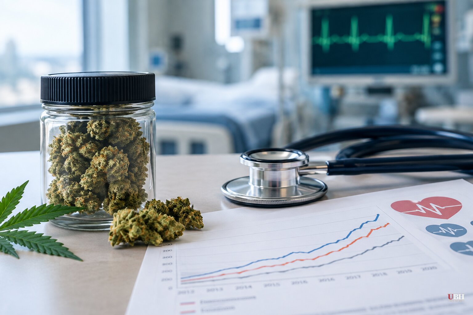 Study of 50 Million Hospital Records Links Recreational Cannabis Sales to Faster Rise in Heart Admissions