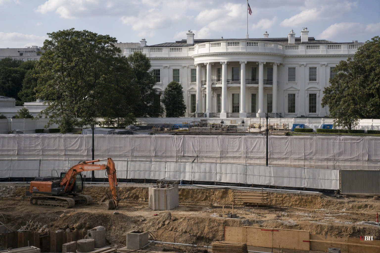 Supreme Court Lets Trump Pause on White House Ballroom Construction Freeze