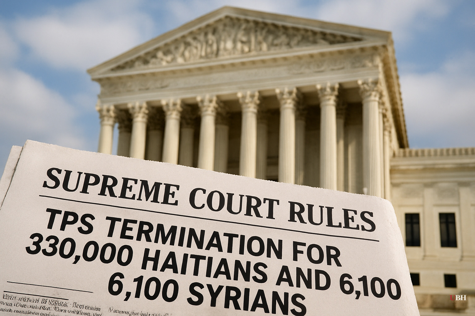 Supreme Court Rules 6-3 to Allow TPS Termination for 330,000 Haitians and 6,100 Syrians. NYC Mayor Vows Defiance. Federal Officials Threaten Prosecution.