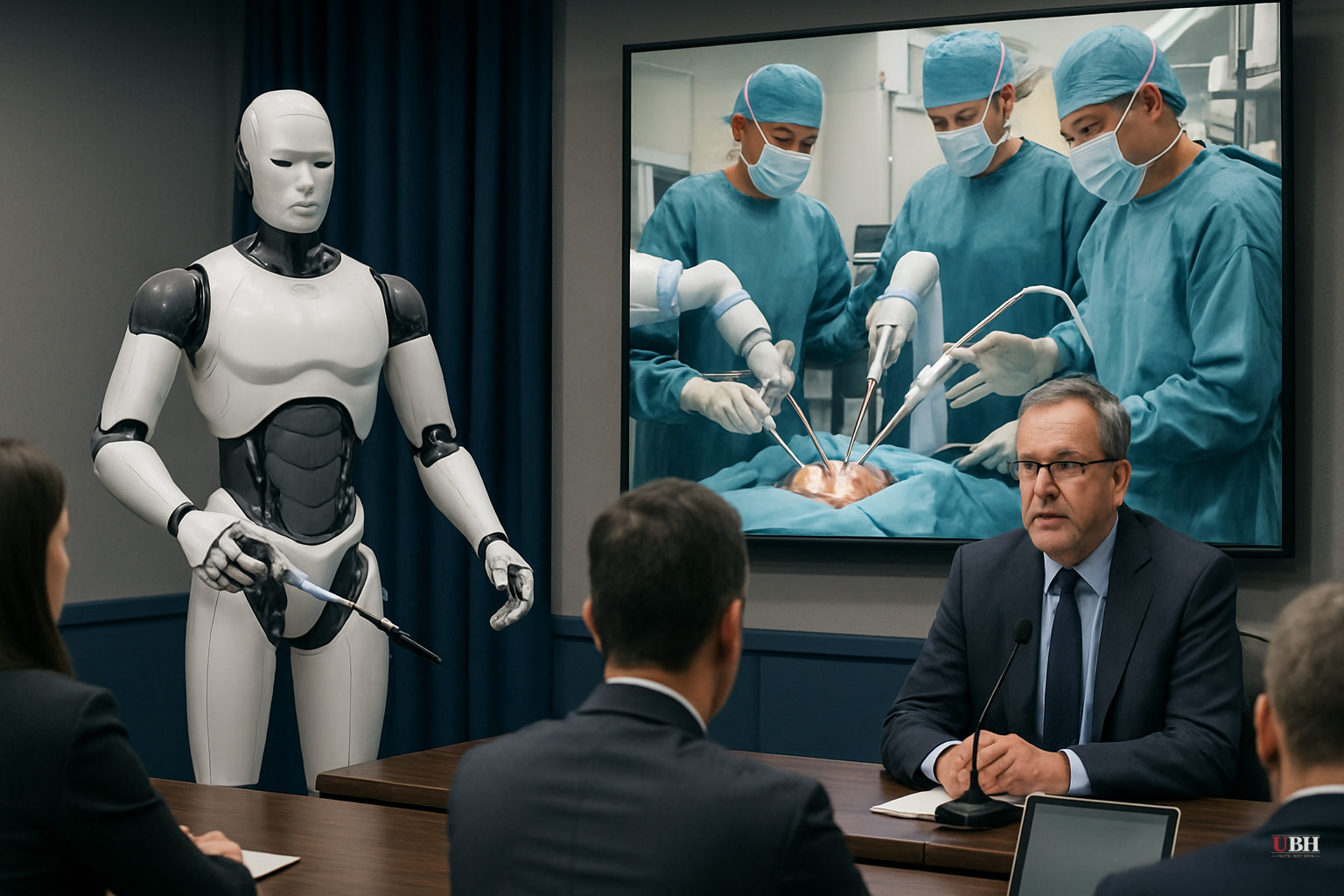 Surgeons Used a Chinese-Made Humanoid Robot to Remove Pig Gallbladders in a World-First Preclinical Trial