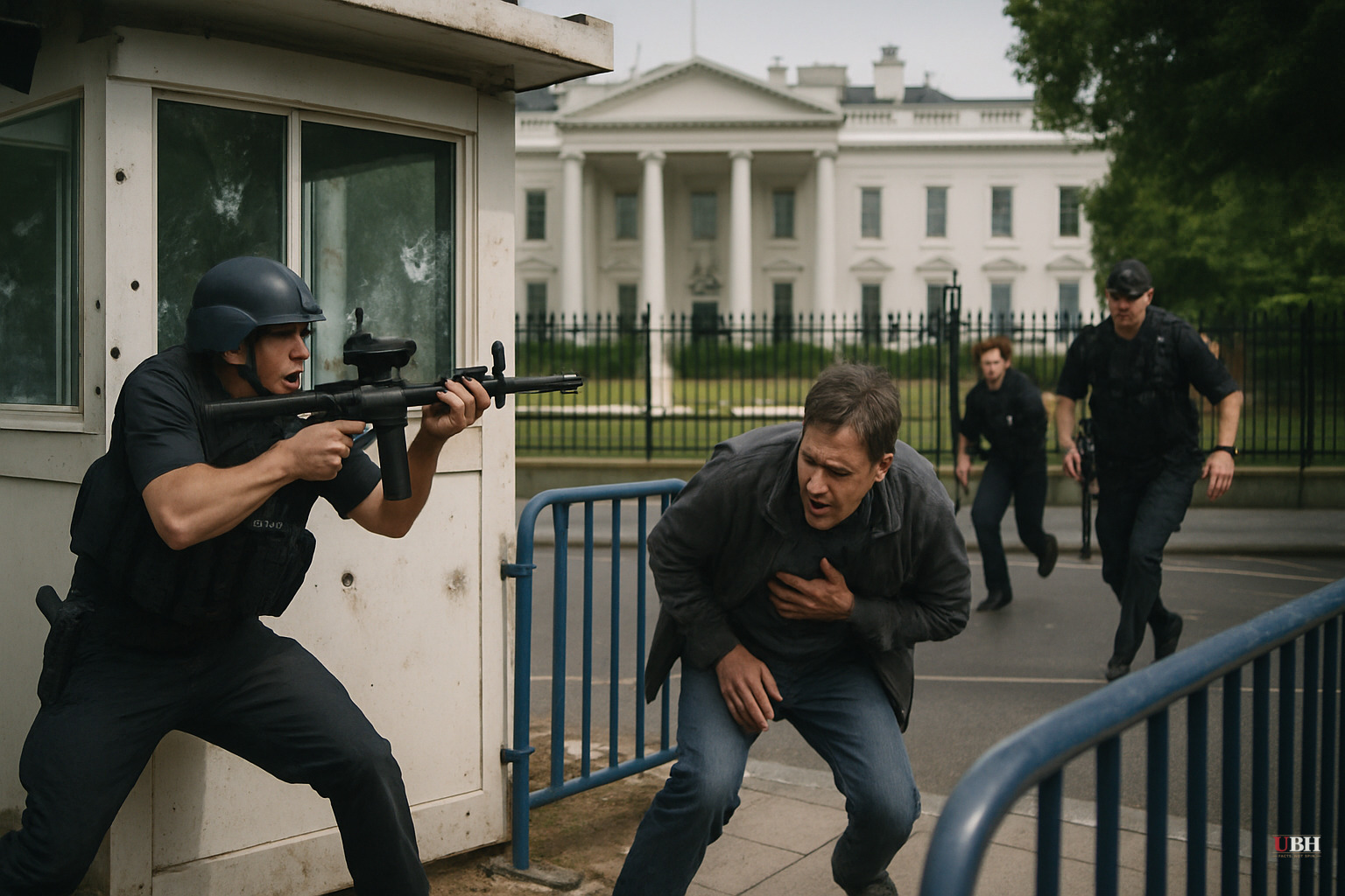 Suspect Opens Fire on Secret Service Booth Outside White House, Two Wounded — Trump Inside at the Time