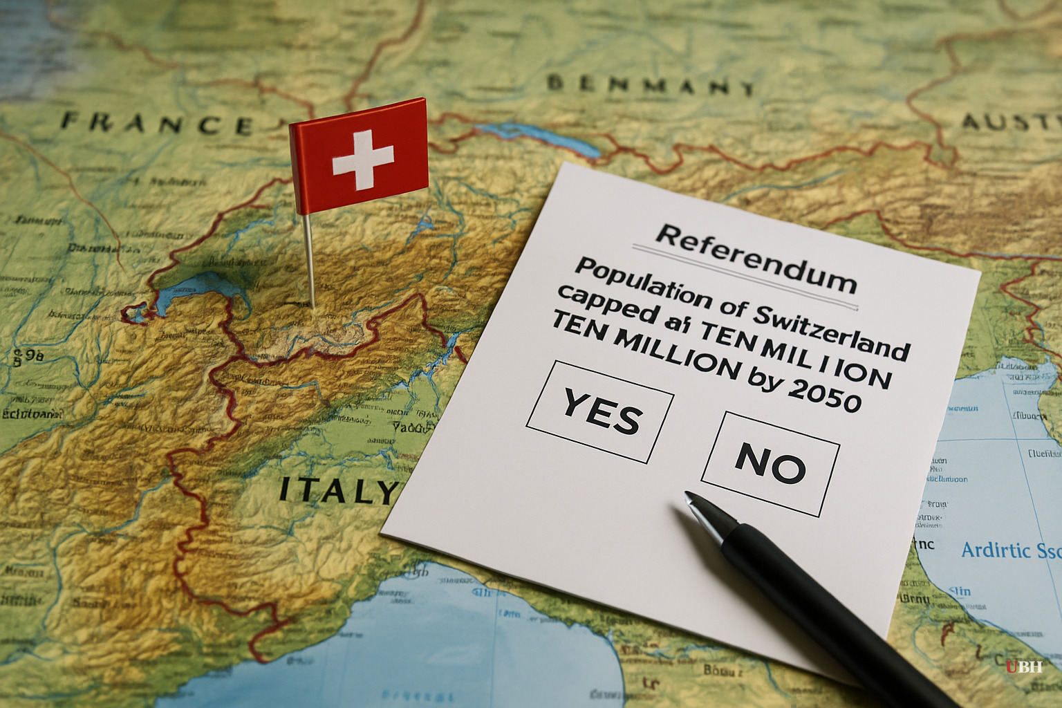 Switzerland Votes Sunday on a Hard Cap of 10 Million Residents