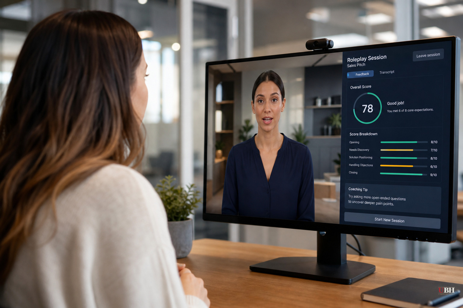 Synthesia Launches AI Roleplay Tool That Scores Employees on Sales Pitches and Tough Conversations