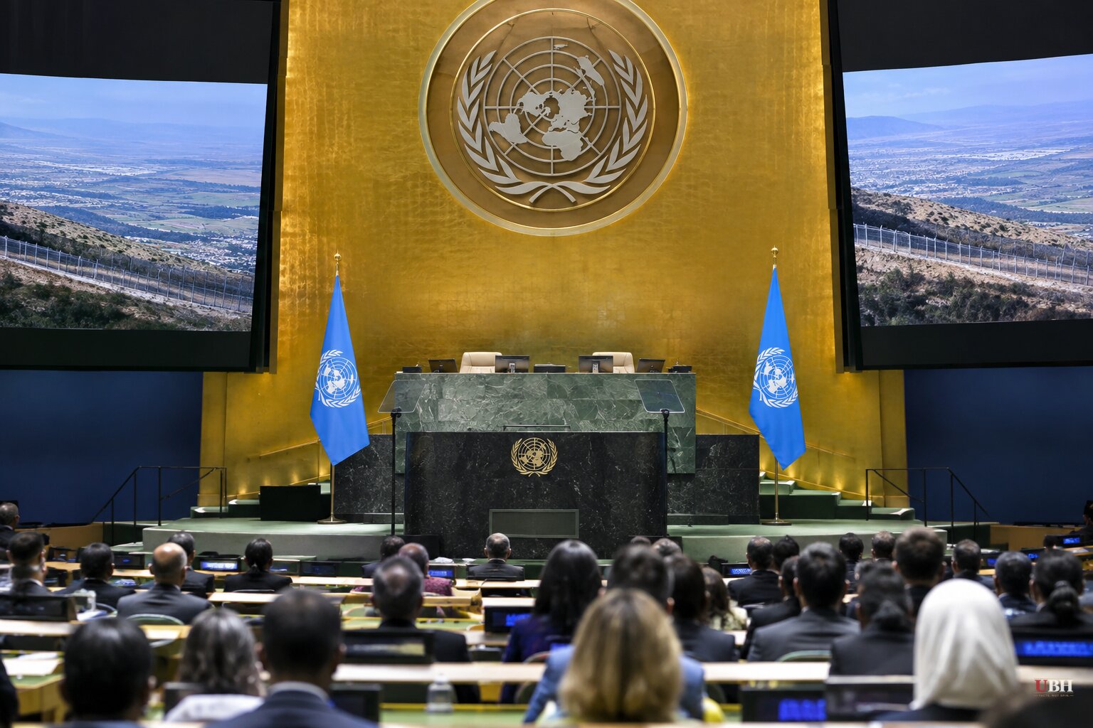 Syria's al-Sharaa Tells UN Golan Heights Will Remain Syrian, Cites 500 Israeli Strikes Since Assad Fell