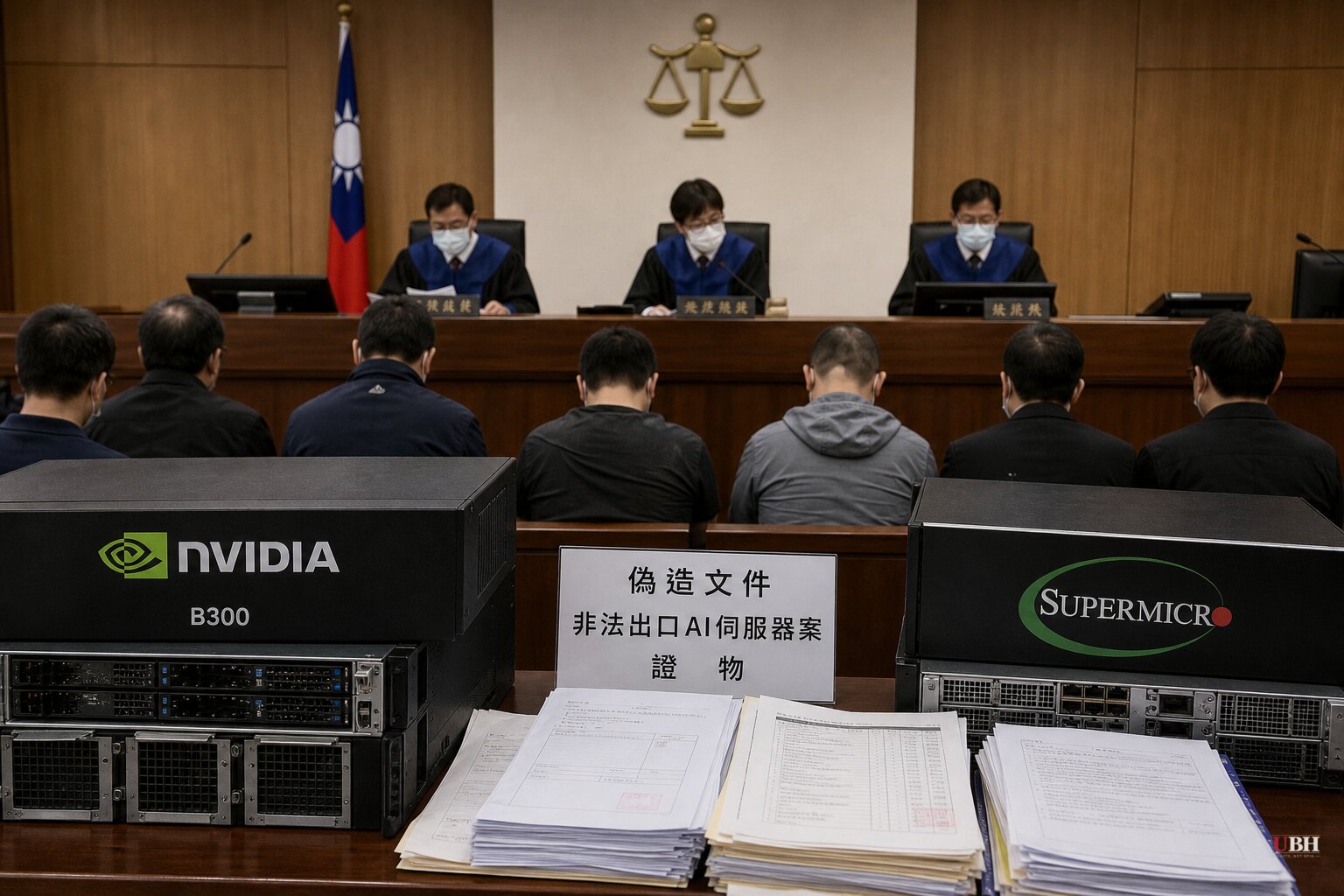Taiwan Indicts Nine Including Nvidia and Super Micro Employees Over Fake Paperwork Used to Ship AI Servers to China