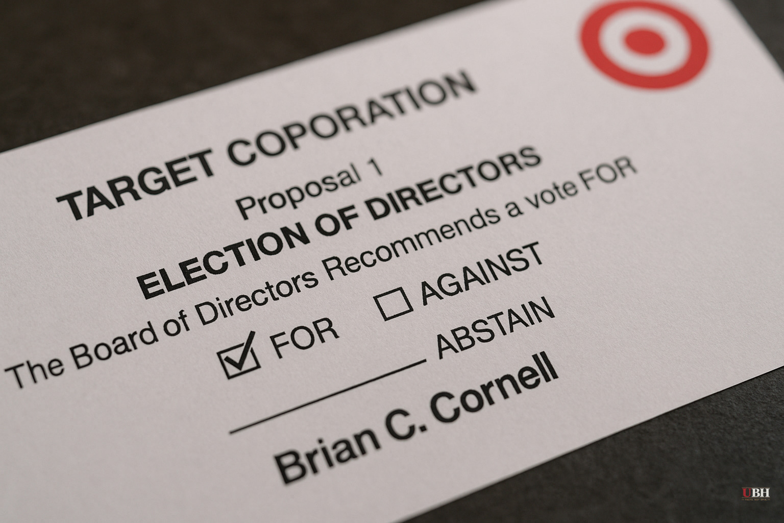 Target Chairman Brian Cornell Wins Reelection But Gets Lowest Investor Support in His Tenure