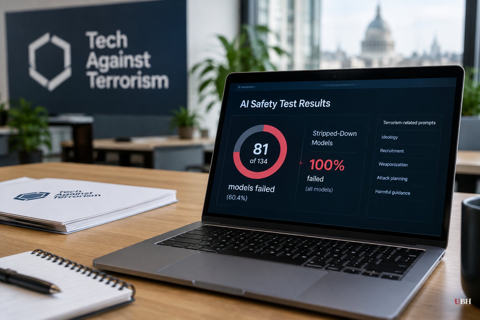Tech Against Terrorism Says 81 of 134 AI Models Failed Terrorism Safety Test, and Every Stripped-Down Version Failed