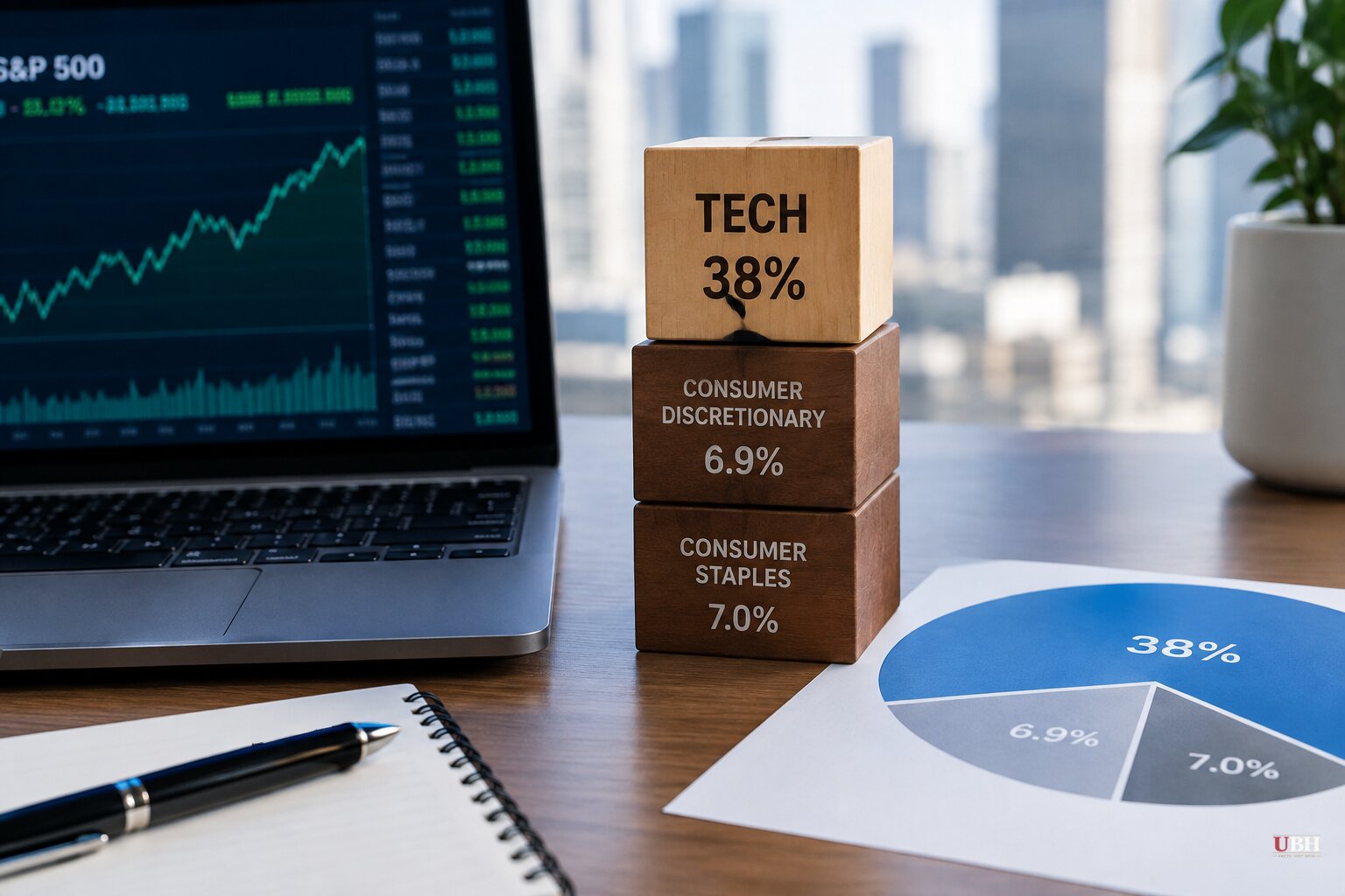 Tech Now Makes Up 38% of the S&P 500 as Consumer Stocks Shrink to Smallest Share Since the 1990s
