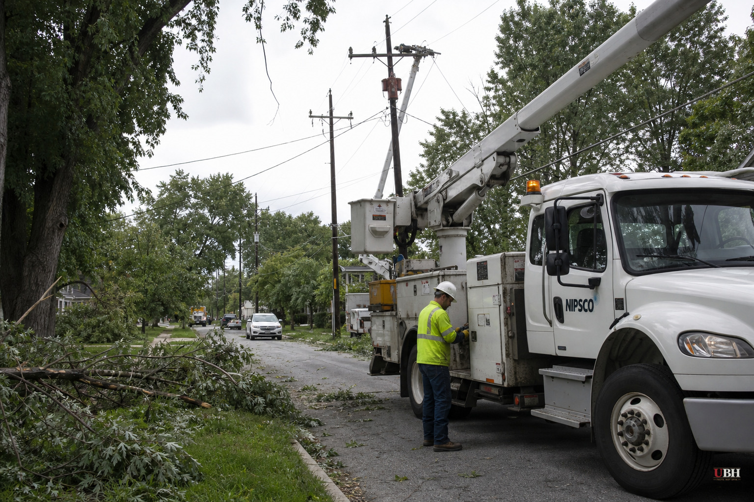 Ten Days Later, Tens of Thousands in Northwest Indiana Still Have No Power