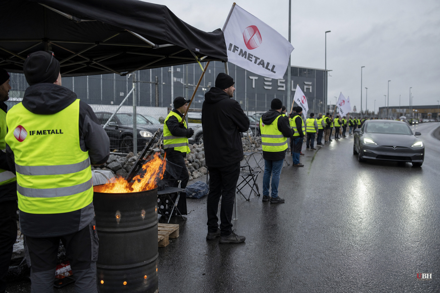 Tesla Ends Sweden's Longest Strike, 1,021 Days, By Paying Off Every Remaining Union Member
