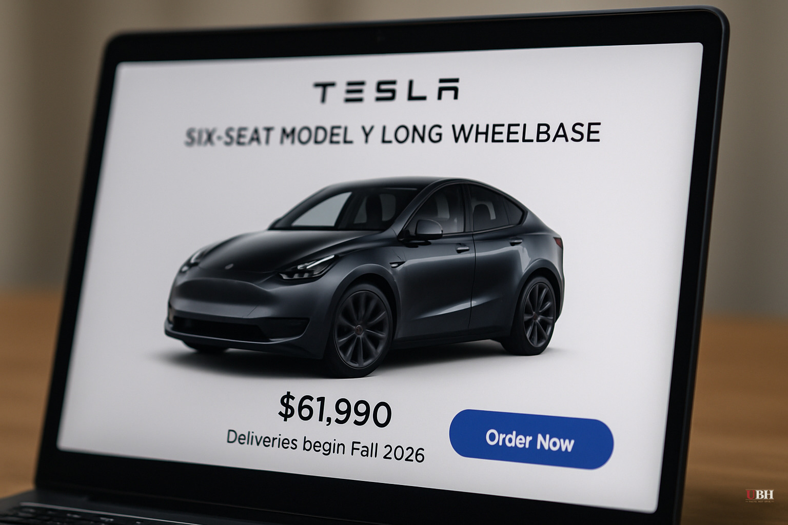 Tesla Opens U.S. Orders for Six-Seat Model Y Long Wheelbase at $61,990, with Deliveries Set for Fall 2026