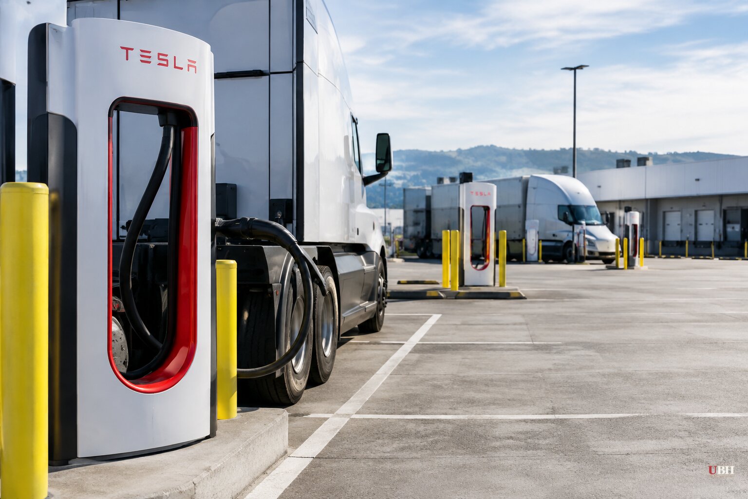 Tesla to Operate Public Megachargers at Three New California Truck Depots It Doesn't Own