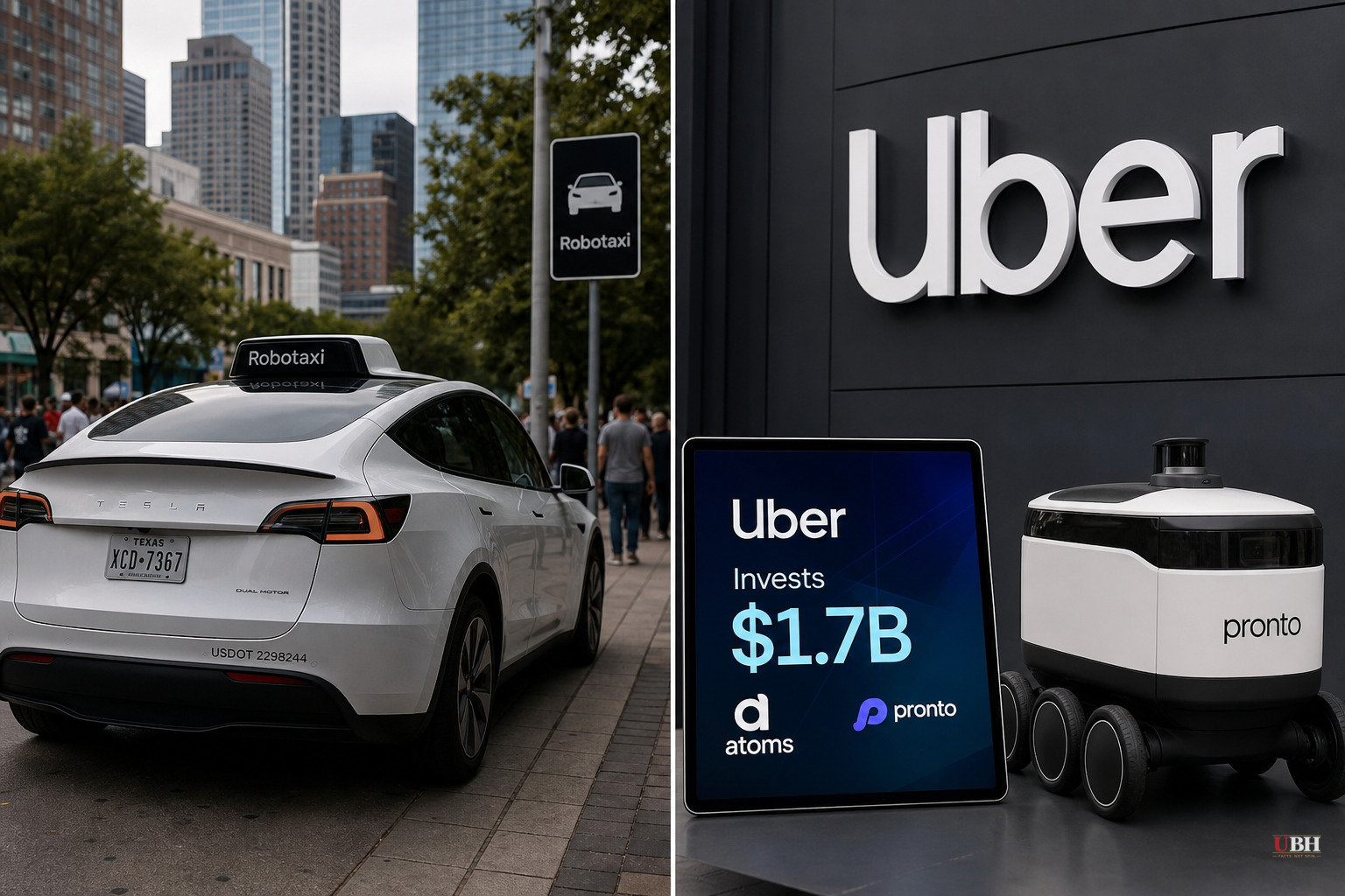 Tesla's Robotaxi Miles Fell 36% in Q2 While Uber Hands Travis Kalanick $1.7 Billion for a New Robotics Bet