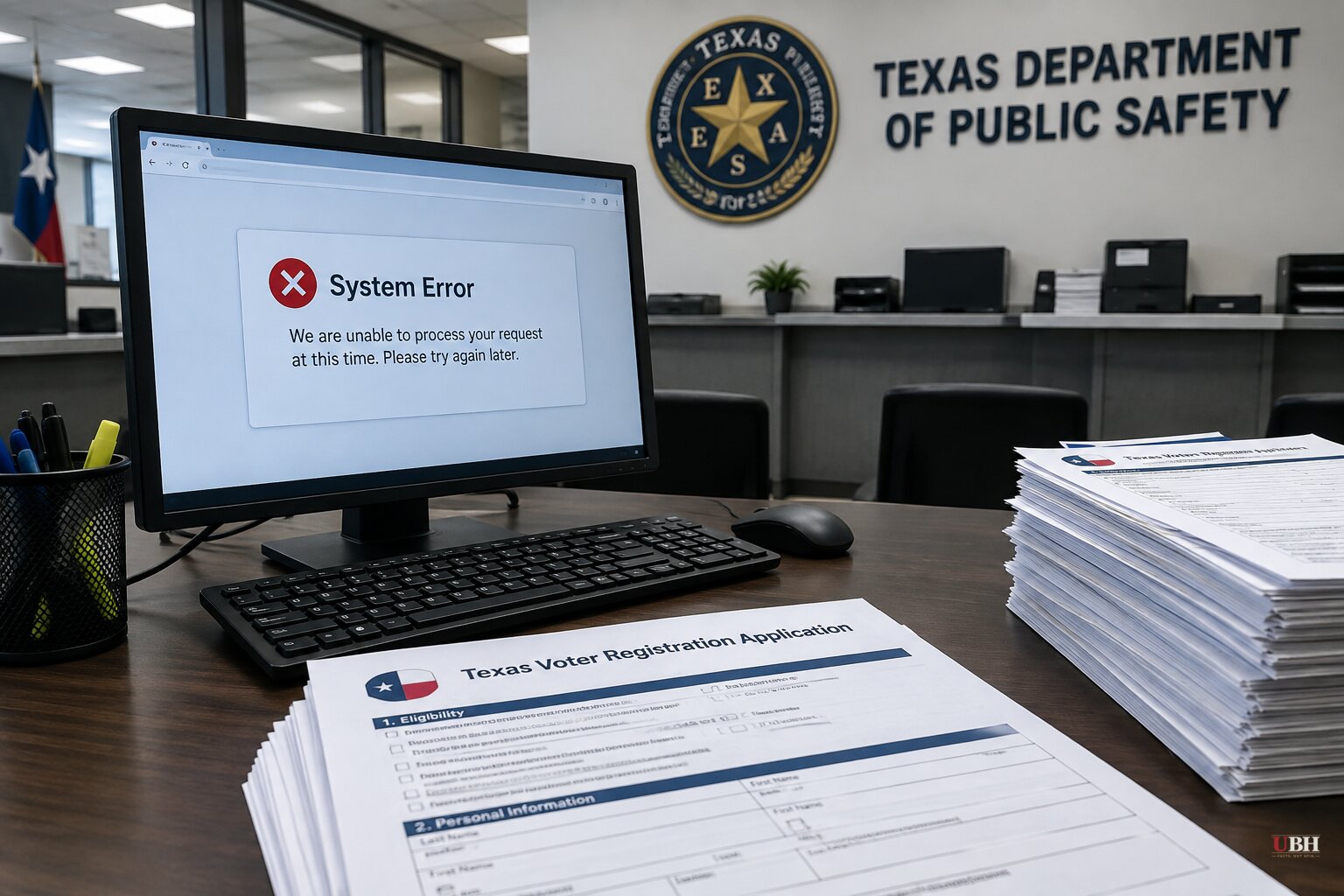 Texas DPS Error Left Tens of Thousands of Voter Registrations Unprocessed Since Last October