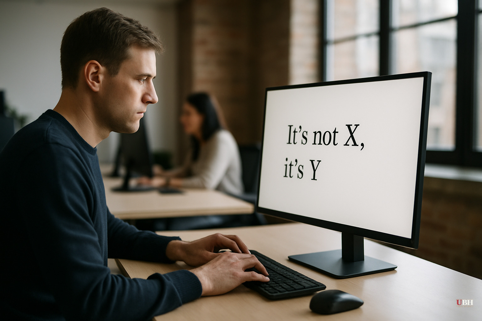 The AI Writing Tell Everyone Notices But Nobody Can Explain: 'It's Not X, It's Y'